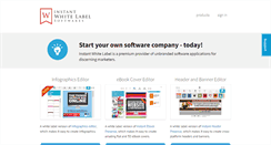 Desktop Screenshot of instantwhitelabel.com